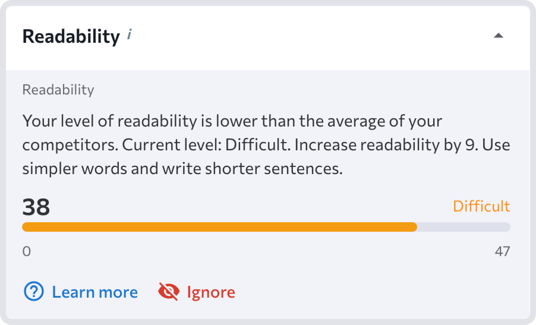 Readability